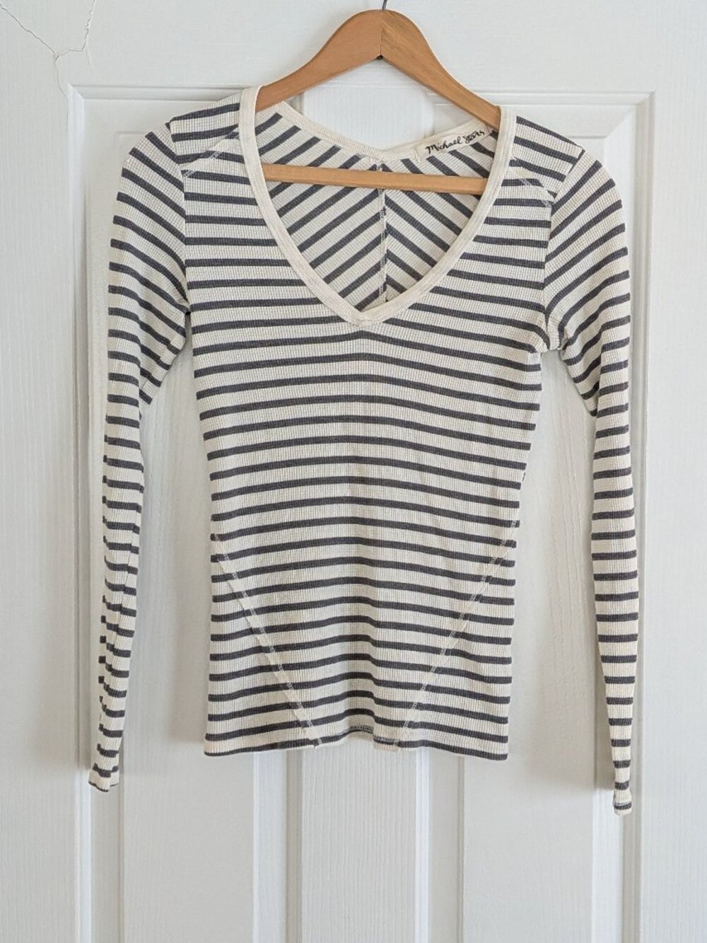 Michael Stars Striped Long Sleeve Shirt